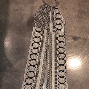 Black and white Elan jumpsuit